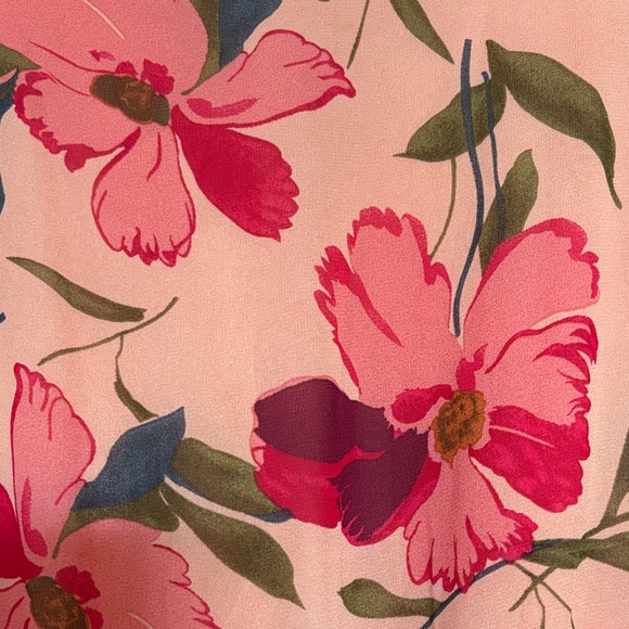 Floral Chiffon Ruffle Dress - Picture 3 of 9